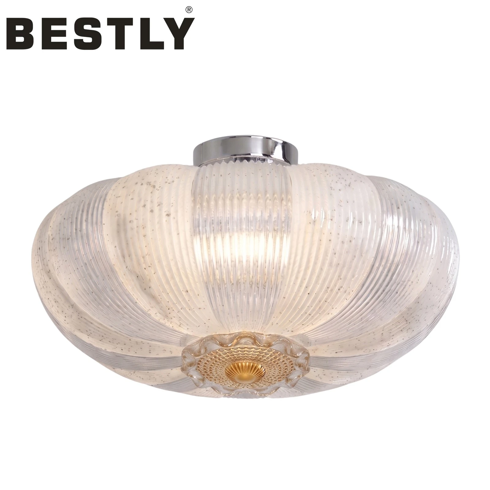 Modern Dual-tone Glass Chandelier Modern Dual-tone Glass Chandelier